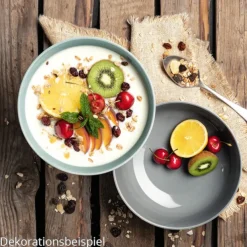 Beat Foodbowl 20 cm Color Glaze Perlgrau