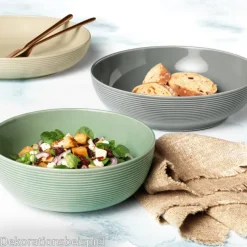 Beat Foodbowl 25 cm Color Glaze Perlgrau