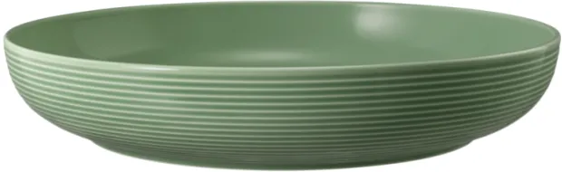Beat Foodbowl 28 cm Color Glaze Salbeigrün