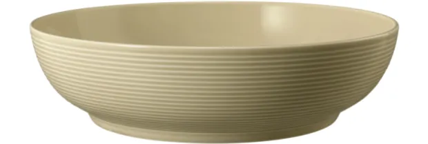 Beat Foodbowl 25 cm Color Glaze Sandbeige