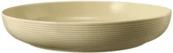 Beat Foodbowl 28 cm Color Glaze Sandbeige