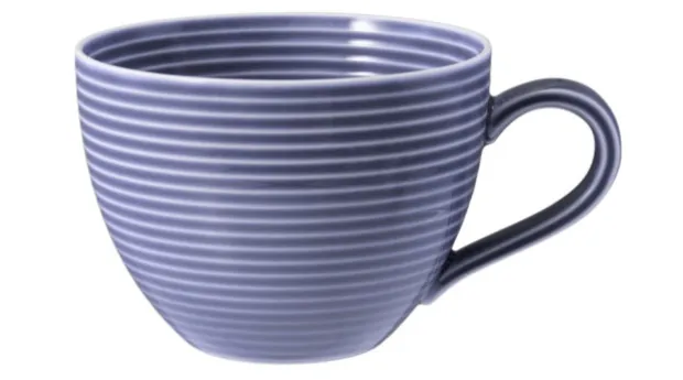 Beat Kaffeeobertasse 0,26 l mit Relief Fliederblau