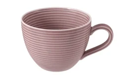 Beat Kaffeeobertasse 0,26 l mit Relief Altrosa