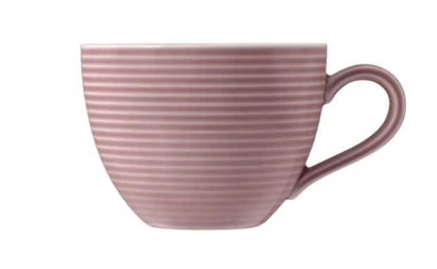 Beat Kaffeeobertasse 0,26 l mit Relief Altrosa