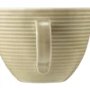 Beat Kaffeeobertasse 0,26 l mit Relief Sandbeige