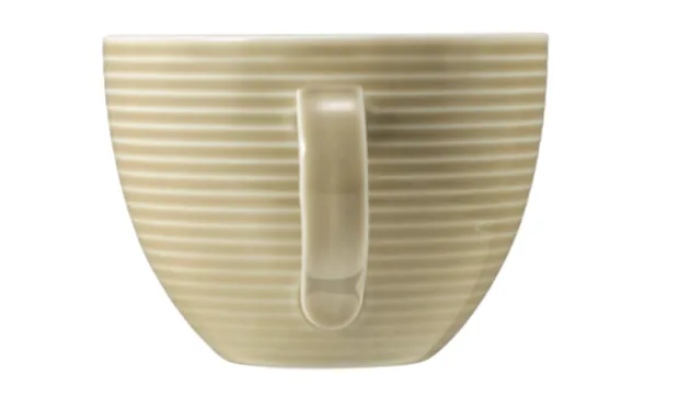 Beat Kaffeeobertasse 0,26 l mit Relief Sandbeige