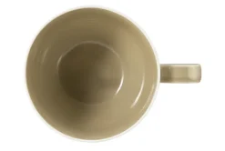 Beat Kaffeeobertasse 0,26 l mit Relief Sandbeige