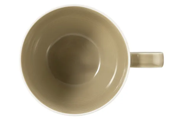 Beat Kaffeeobertasse 0,26 l mit Relief Sandbeige