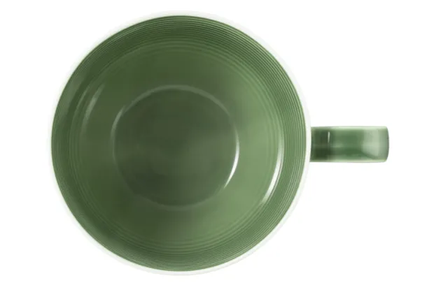 Beat Kaffeeobertasse 0,26 l mit Relief Salbeigrün