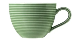 Beat Kaffeeobertasse 0,26 l mit Relief Salbeigrün