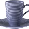 Beat Kombi-Untertasse groß 16,5 cm Color Glaze Fliederblau