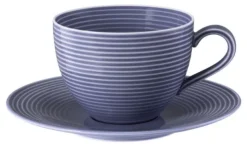 Beat Kombi-Untertasse groß 16,5 cm Color Glaze Fliederblau
