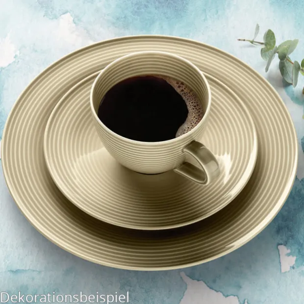Beat Kombi-Untertasse groß 16,5 cm Color Glaze Sandbeige