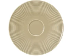 Beat Kombi-Untertasse groß 16,5 cm Color Glaze Sandbeige