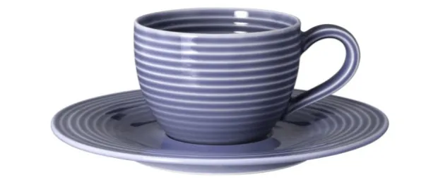 Beat Kombi-Untertasse klein 13,5 cm Color Glaze Fliederblau