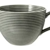 Beat Milchkaffeeobertasse 0,35 l mit Relief Perlgrau