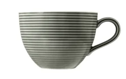 Beat Milchkaffeeobertasse 0,35 l mit Relief Perlgrau