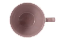 Beat Milchkaffeeobertasse 0,35 l mit Relief Altrosa