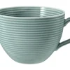 Beat Milchkaffeeobertasse 0,35 l mit Relief Arktisblau