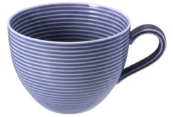 Beat Milchkaffeeobertasse 0,35 l mit Relief Fliederblau