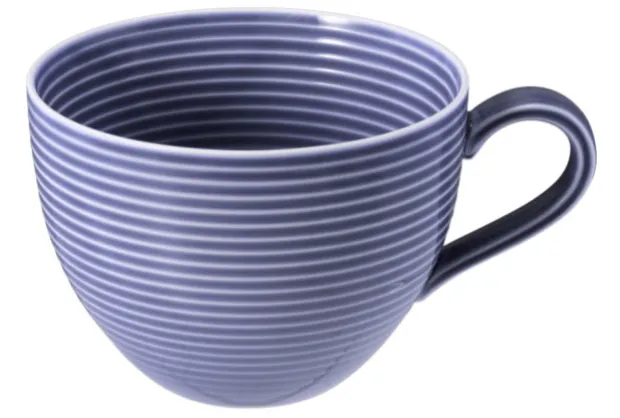 Beat Milchkaffeeobertasse 0,35 l mit Relief Fliederblau