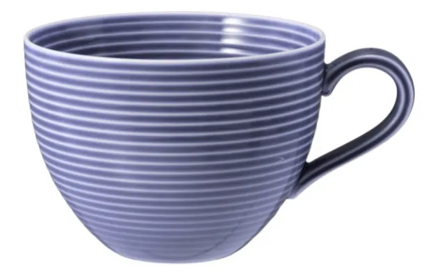 Beat Milchkaffeeobertasse 0,35 l mit Relief Fliederblau