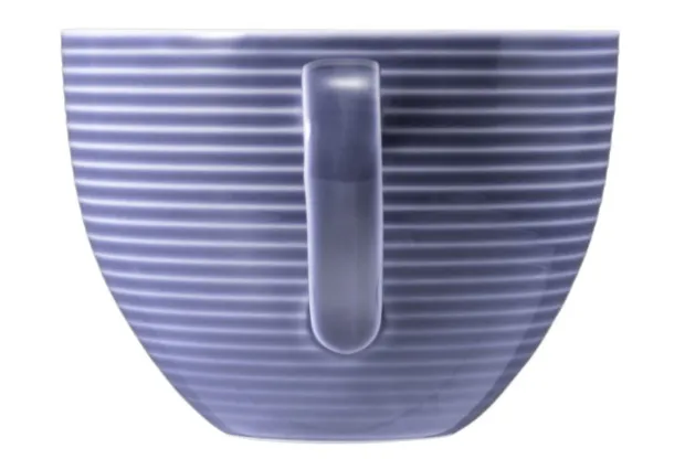 Beat Milchkaffeeobertasse 0,35 l mit Relief Fliederblau