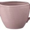 Beat Milchkännchen 0,29 l mit Relief Altrosa