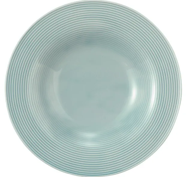 Beat Pasta-/Salatteller 27,5 cm Color Glaze Arktisblau