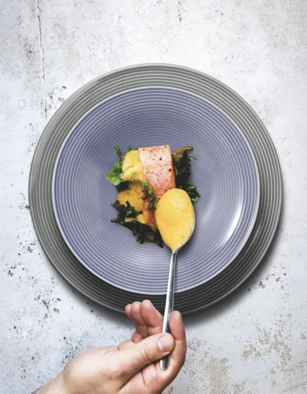 Beat Pasta-/Salatteller 27,5 cm Color Glaze Fliederblau