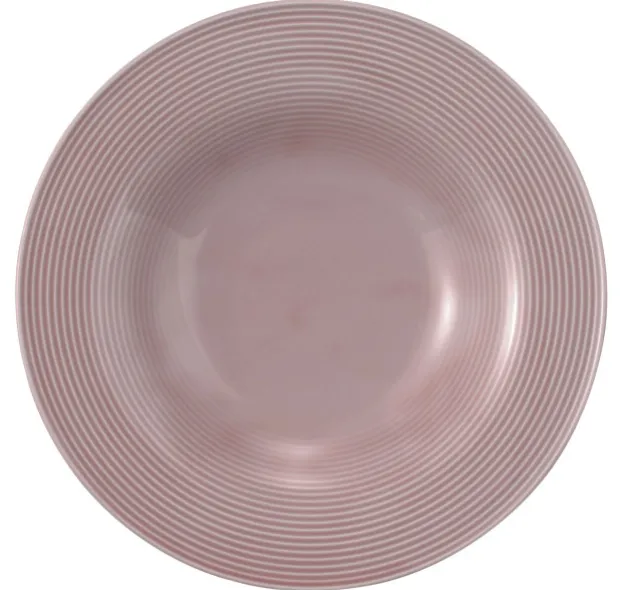 Beat Pasta-/Salatteller 27,5 cm Color Glaze Altrosa