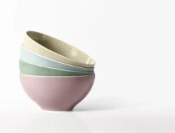Beat Schüssel rund 15,5 cm Color Glaze Altrosa