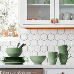 Beat Schüssel rund 15,5 cm Color Glaze Salbeigrün