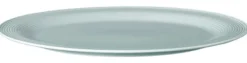 Beat Servierplatte oval 35x28 cm Color Glaze Arktisblau