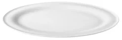 Beat Servierplatte oval 31x24 cm weiß
