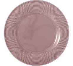 Beat Speiseteller rund 27,5 cm Color Glaze Altrosa