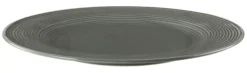 Beat Speiseteller rund 27,5 cm Color Glaze Perlgrau