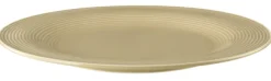 Beat Speiseteller rund 27,5 cm Color Glaze Sandbeige