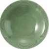 Beat Suppenteller rund 22,5 cm Color Glaze Salbeigrün