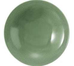 Beat Suppenteller rund 22,5 cm Color Glaze Salbeigrün