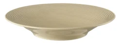 Beat Suppenteller rund 22,5 cm Color Glaze Sandbeige
