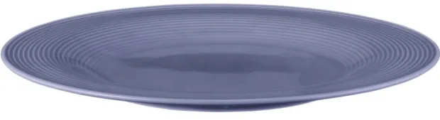 Beat Teller flach 30 cm Color Glaze Fliederblau