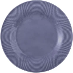 Beat Teller flach 30 cm Color Glaze Fliederblau