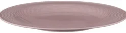Beat Teller flach 30 cm Color Glaze Altrosa