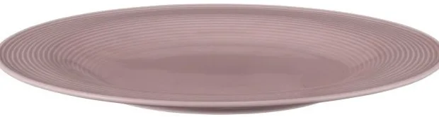 Beat Teller flach 30 cm Color Glaze Altrosa