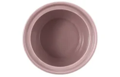 Beat Zuckerdose 0,27 l mit Relief Color Glaze Altrosa