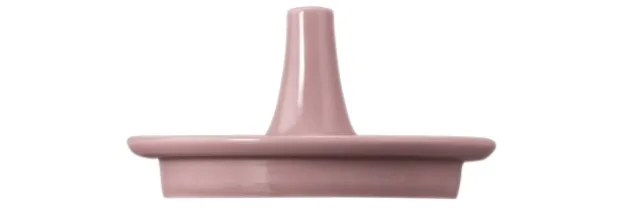 Beat Zuckerdose 0,27 l mit Relief Color Glaze Altrosa