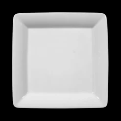Buffet-Gourmet Platte 5140 16x16 cm weiß