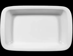 Compact Auflaufform eckig 38x24 cm weiss uni