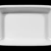 Compact Auflaufform eckig 30x18,5 cm weiss uni